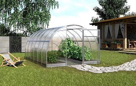 Самые популярные модели теплиц в 2025 году — Сигма-Ц (шаг 67см) (ВОЛЯ) — фото